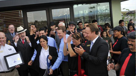 Godfather's Pizza II opening